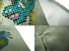 Load image into Gallery viewer, LOUIS VUITTON ルイヴィトン エンブロイダードスーベニアジャケット サイズ44 ポリエステル グリーン 1AFHXY 美品 中古 61485