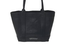 Load image into Gallery viewer, CHROME HEARTS クロムハーツ ミニ レザー トートバッグ ブラック シルバー925 ユニセックス 美品 中古 61489