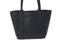 Load image into Gallery viewer, CHROME HEARTS クロムハーツ ミニ レザー トートバッグ ブラック シルバー925 ユニセックス 美品 中古 61489