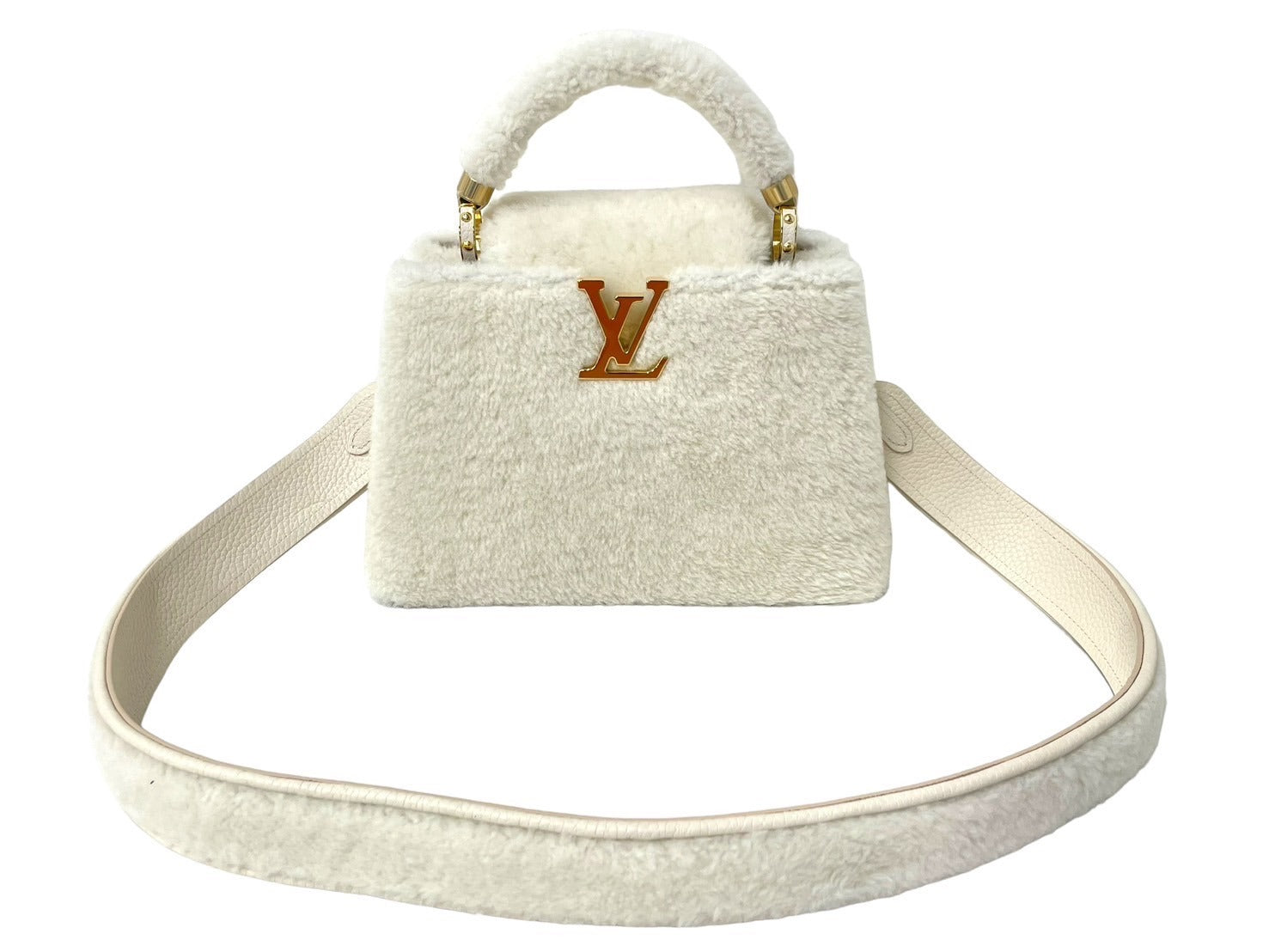 【Louis Vuitton】カプシーヌ トートショルダーバッグ・中古 LOUIS VUITTON(ルイ・ヴィトン) カプシーヌ MINI ハンドバッグ