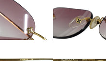 Load image into Gallery viewer, LOUIS VUITTON ルイヴィトン サングラス メガネ Z0089U パープル ゴールド金具 アクセサリー 美品 中古 61495