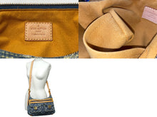 Load image into Gallery viewer, LOUIS VUITTON ルイヴィトン モノグラムデニム バギーPM ワンショルダーバッグ M95049 ブルー ショルダー 美品 中古 61496