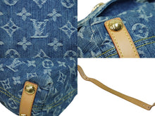 Load image into Gallery viewer, LOUIS VUITTON ルイヴィトン モノグラムデニム バギーPM ワンショルダーバッグ M95049 ブルー ショルダー 美品 中古 61496