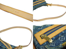 Load image into Gallery viewer, LOUIS VUITTON ルイヴィトン モノグラムデニム バギーPM ワンショルダーバッグ M95049 ブルー ショルダー 美品 中古 61496