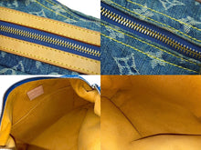 Load image into Gallery viewer, LOUIS VUITTON ルイヴィトン モノグラムデニム バギーPM ワンショルダーバッグ M95049 ブルー ショルダー 美品 中古 61496