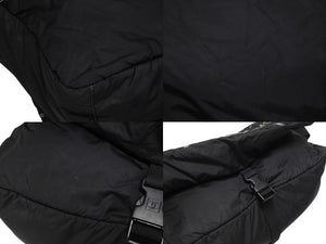 CHANEL シャネル スポーツライン ショルダーバッグ A32807 10番台 ココマーク ステッチ ナイロン ブラック 美品 中古 4b006150