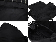 Load image into Gallery viewer, CHANEL シャネル スポーツライン ショルダーバッグ A32807 10番台 ココマーク ステッチ ナイロン ブラック 美品 中古 4b006150