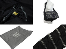 Load image into Gallery viewer, CHANEL シャネル スポーツライン ショルダーバッグ A32807 10番台 ココマーク ステッチ ナイロン ブラック 美品 中古 4b006150
