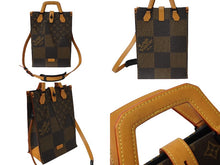 Load image into Gallery viewer, LOUIS VUITTON ルイヴィトン トートバッグ ジャイアント NIGO ダミエ モノグラムキャンバス ブラウン N40355 美品 中古 61500