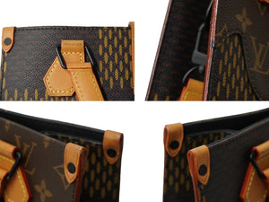 LOUIS VUITTON ルイヴィトン トートバッグ ジャイアント NIGO ダミエ モノグラムキャンバス ブラウン N40355 美品 中古 61500