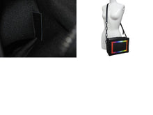 画像をギャラリービューアに読み込む, LOUIS VUITTON ルイヴィトン ソフトトランク ショルダーバッグ M30341 ヴァージル レザー レインボー ブラック 美品 中古 61506