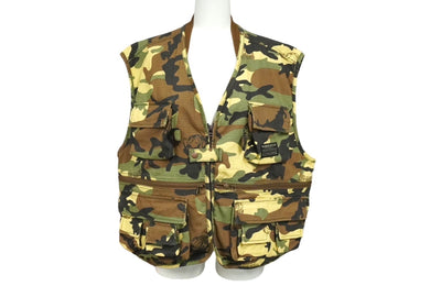 Billionaire Boys Club ビリオネアボーイズクラブ ビスチェ カーゴ ベスト 迷彩 カモフラージュ 801-2402 14039 L 美品 中古 61514