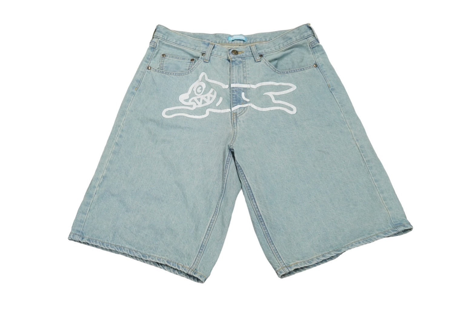 ICE CREAM アイスクリーム BAGGY DENIM SHORTS バギーデニム