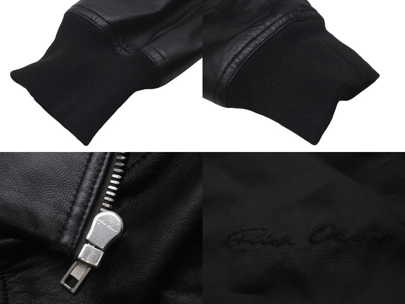 Rick Owens リックオウエンス レザージャケット RU02B2786-LLP