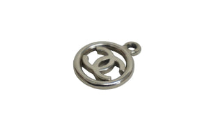CHANEL シャネル サークル ココマーク スイングピアス メタル シルバー アクセサリー 美品 中古 61523