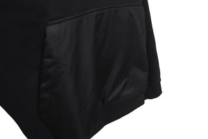極美品 PRADA プラダ コットンフリース フーディー 23年 UJL45B ブラック パーカー トライアングルロゴ 現行 サイズXS 中古 61527