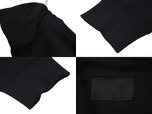Load image into Gallery viewer, 極美品 PRADA プラダ コットンフリース フーディー 23年 UJL45B ブラック パーカー トライアングルロゴ 現行 サイズXS 中古 61527