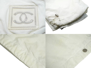 CHANEL シャネル スポーツライン パンツ 00AW P16404V09195 レディース ホワイト サイズ38 美品 中古 61537