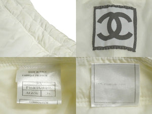 CHANEL シャネル スポーツライン パンツ 00AW P16404V09195 レディース ホワイト サイズ38 美品 中古 61537