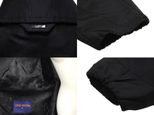 画像をギャラリービューアに読み込む, 極美品 LOUIS VUITTON ルイヴィトン 21SS ユーティリティ ナイロンジャケット ブルゾン サイズ54 ブラック RM211Q 中古 61539