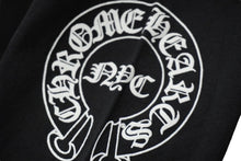 Load image into Gallery viewer, CHROME HEARTS クロムハーツ 長袖Ｔシャツ BSフレア ホースシュー プリント サイズS ブラック コットン 美品 中古 61552