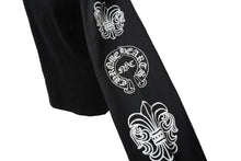 Load image into Gallery viewer, CHROME HEARTS クロムハーツ 長袖Ｔシャツ BSフレア ホースシュー プリント サイズS ブラック コットン 美品 中古 61552