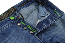画像をギャラリービューアに読み込む, JACOB COHEN ヤコブコーエン デニムパンツ サイズ29 ブルー コットン カラーステッチ ジーンズ J622 良品 中古 61558