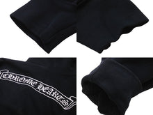 Load image into Gallery viewer, 極美品 CHROME HEARTS クロムハーツ 裏地サーマルスタープリント ジップアップパーカー JW-0332861002 ブラック L 中古 61559