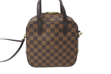 Load image into Gallery viewer, LOUIS VUITTON ルイヴィトン スポティーニ ハンドバッグ N48021 スペシャルオーダー ダミエキャンバス ブラウン 美品 中古 61572