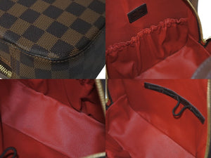 LOUIS VUITTON ルイヴィトン スポティーニ ハンドバッグ N48021 スペシャルオーダー ダミエキャンバス ブラウン 美品 中古 61572