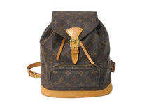 画像をギャラリービューアに読み込む, LOUIS VUITTON ルイヴィトン モノグラム モンスリMM バックパック M51136 ブラウン リュック ロゴ 鞄 良品 中古 61573