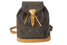 画像をギャラリービューアに読み込む, LOUIS VUITTON ルイヴィトン モノグラム モンスリMM バックパック M51136 ブラウン リュック ロゴ 鞄 良品 中古 61573