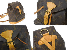 画像をギャラリービューアに読み込む, LOUIS VUITTON ルイヴィトン モノグラム モンスリMM バックパック M51136 ブラウン リュック ロゴ 鞄 良品 中古 61573