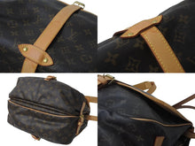 Load image into Gallery viewer, LOUIS VUITTON ルイ ヴィトン ソミュール35 ショルダーバッグ M42254 モノグラムキャンバス ブラウン 美品 中古 61581