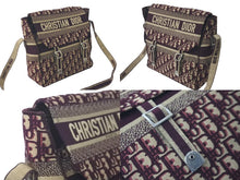 Load image into Gallery viewer, Christian Dior クリスチャンディオール ディオールキャンプ メッセンジャーバッグ オブリーク キャンバス レッド 美品 中古 61582