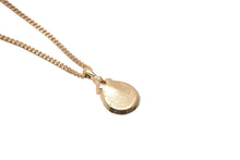 Load image into Gallery viewer, NINA RICCI ニナリッチ ネックレス ロゴ アクセサリー GP ラインストーン 6g ゴールド シルバー 美品 中古 61585