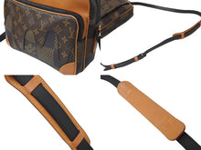 画像をギャラリービューアに読み込む, LOUIS VUITTON ルイヴィトン ナイルメッセンジャー PM ダミエジャイアント ショルダーバッグ NIGO N40359 ブラウン 美品 中古 61587