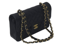 Load image into Gallery viewer, 未使用品 CHANEL シャネル Wフラップ 23 ショルダーバッグ キャビアスキン ランダム マトラッセ ゴールド金具 ブラック 中古 61590