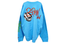 Load image into Gallery viewer, 新品未使用 CHROME HEARTS × MATTY BOY クロムハーツ マッティボーイ スウェット 24SS サイズXXL ブルー コットン 中古 61591