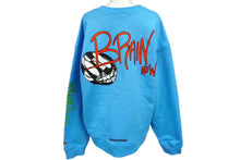 Load image into Gallery viewer, 新品未使用品 CHROME HEARTS クロムハーツ MATTY BOY BRAIN NEW マッティボーイ スウェット コットン ライトブルー L 中古 61593