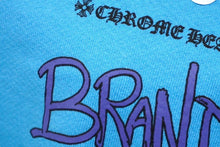 Load image into Gallery viewer, 新品未使用品 CHROME HEARTS クロムハーツ MATTY BOY BRAIN NEW マッティボーイ スウェット コットン ライトブルー L 中古 61593
