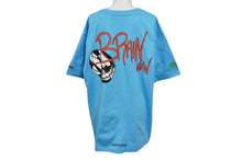Load image into Gallery viewer, 新品未使用品 CHROME HEARTS クロムハーツ MATTY BOY BRAIN NEW マッティボーイ 半袖Ｔシャツ コットン ライトブルー XL 中古 61594