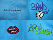 Load image into Gallery viewer, 新品未使用品 CHROME HEARTS クロムハーツ MATTY BOY BRAIN NEW マッティボーイ 半袖Ｔシャツ コットン ライトブルー XL 中古 61594