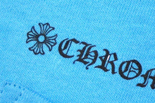 Load image into Gallery viewer, 新品未使用品 CHROME HEARTS クロムハーツ MATTY BOY BRAIN NEW マッティボーイ 半袖Ｔシャツ コットン ライトブルー M 中古 61595