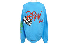 Load image into Gallery viewer, 新品未使用品 CHROME HEARTS クロムハーツ MATTY BOY BRAIN NEW マッティボーイ 長袖Ｔシャツ コットン ライトブルー M 中古 61596