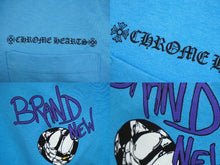 Load image into Gallery viewer, 新品未使用品 CHROME HEARTS クロムハーツ MATTY BOY BRAIN NEW マッティボーイ 長袖Ｔシャツ コットン ライトブルー M 中古 61596