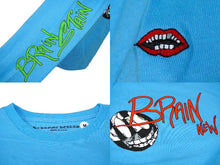Load image into Gallery viewer, 新品未使用品 CHROME HEARTS クロムハーツ MATTY BOY BRAIN NEW マッティボーイ 長袖Ｔシャツ コットン ライトブルー M 中古 61596