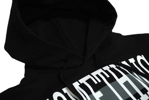 新品未使用 MCM エム シー エム SOMETHING LIKE A PHENOMENON パーカー MHACSJP02BK0XL コットン ブラック サイズ0XL 61598