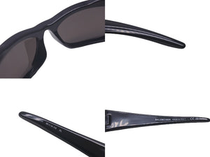 BALENCIAGA バレンシアガ サングラス サイズ80◻︎14-115 アセテート プラスチック ブラック BB0253S 美品 中古 61607