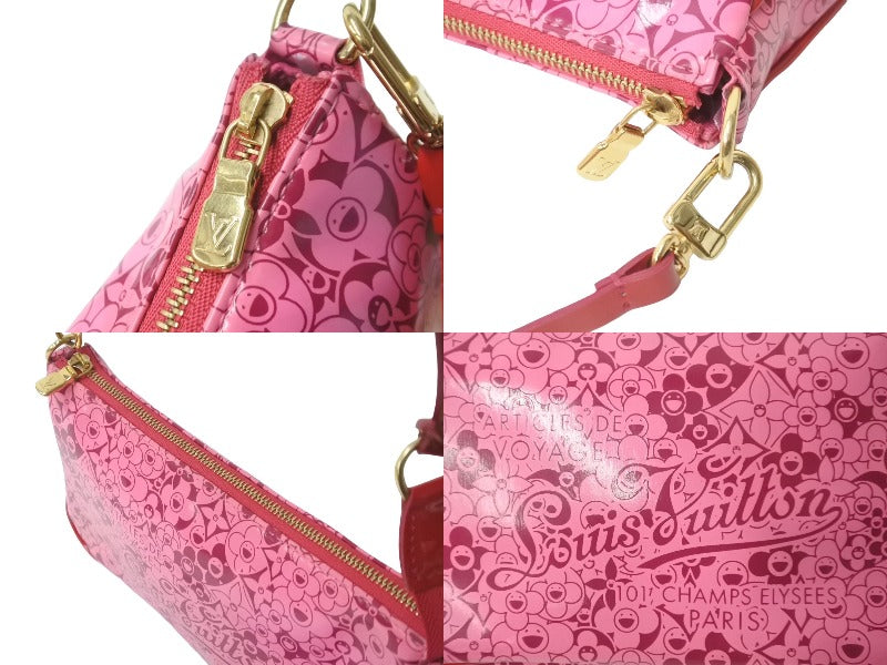 LOUIS VUITTON ルイヴィトン コスミックブラッサム ポシェット・コスミック ハンドバッグ M93166 CA0180 ローズ 美品 中古  61609 – Casanova Vintage
